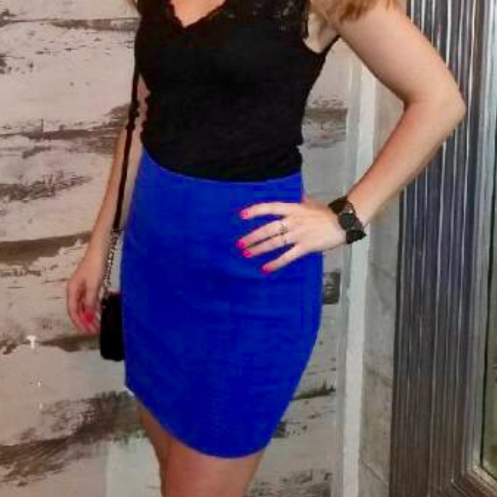 🔷 Rock & Republic 🔷 small blue miniskirt
